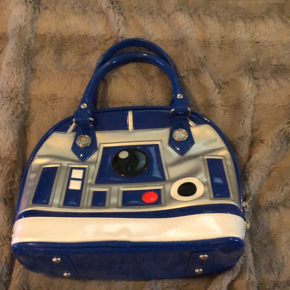 R2D2 Patent Leather Purse